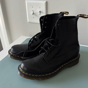 Dr. Martens Black Combat Boots